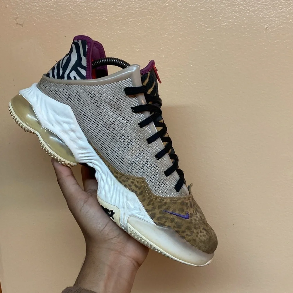 Nike React Lebron 19 Low “Safari Animal Print”